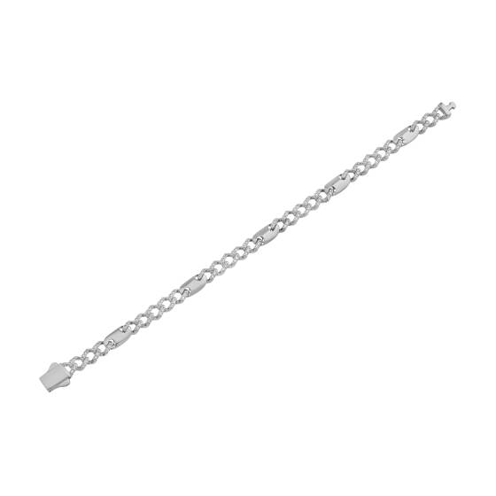 Herren-Diamantarmband im kubanischen Stil