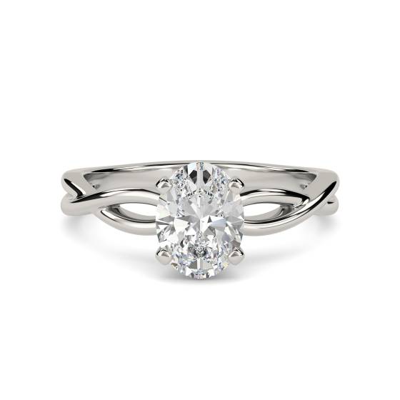 1.60ct VVS1/F Laborgroßer Solitär-Ring im Radiant-Schliff