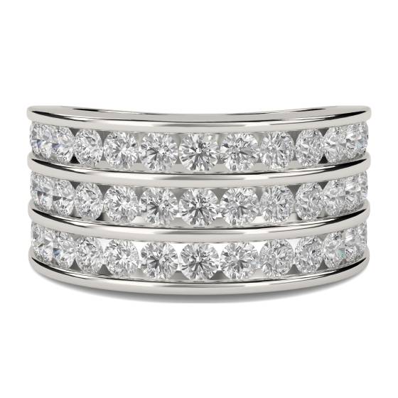 1,20 ct VS/E-F Herren-Naturdiamantring