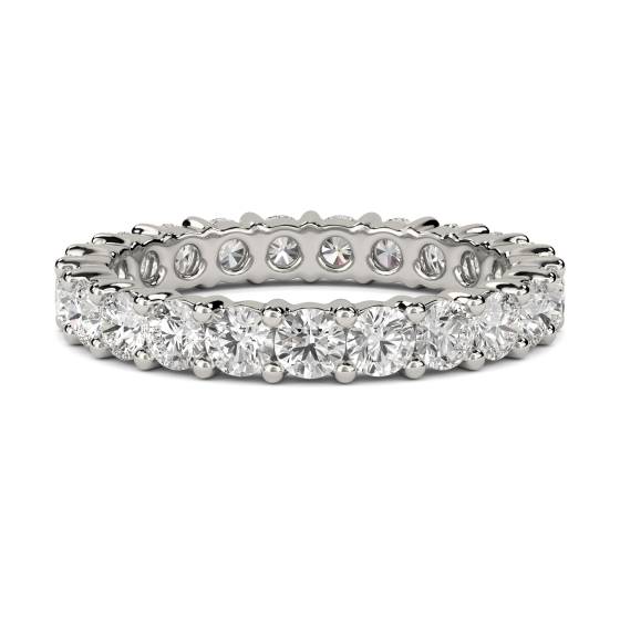 Runder Diamant-Ewigkeitsring