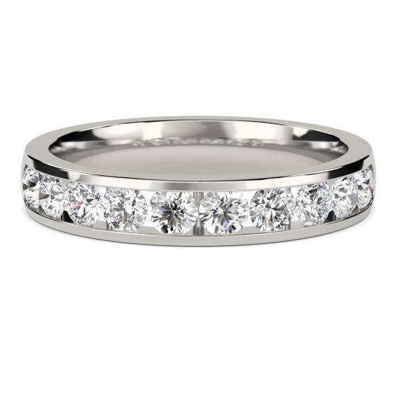 Halb-Ewigkeitsring mit Diamanten / Ehering