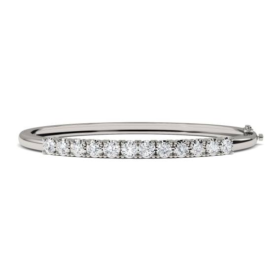Elegantes Armband mit runden Diamanten