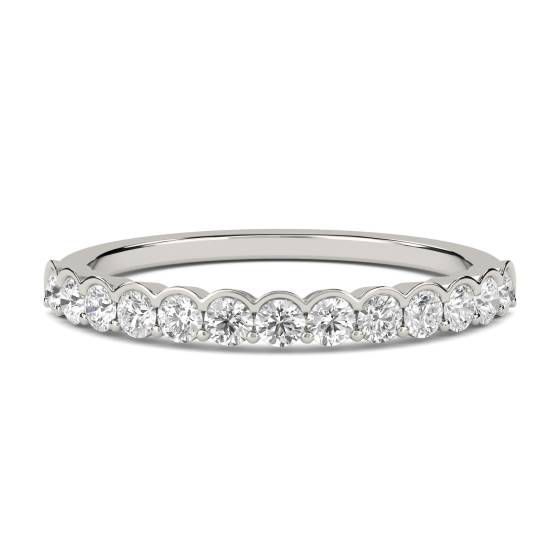 2 mm geschliffener Diamant-Ehering