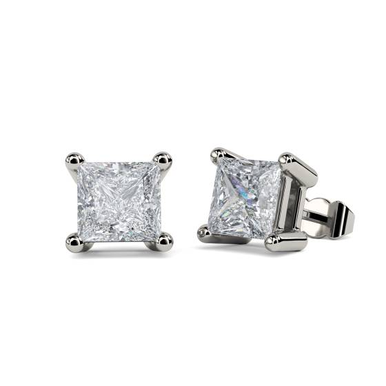 1,02 ct VS/E-F Prinzess-Ohrstecker