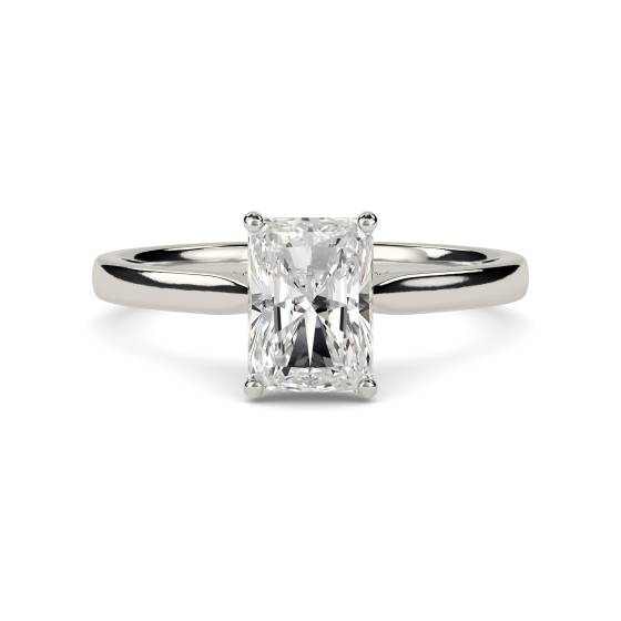 Strahlender Diamant-Verlobungsring