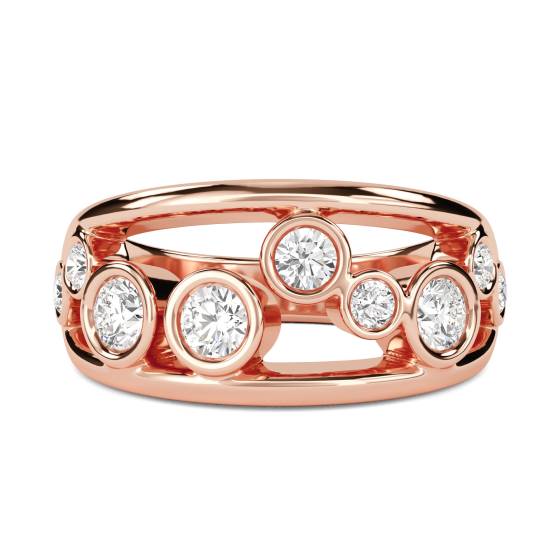 Round Diamond Dress Ring