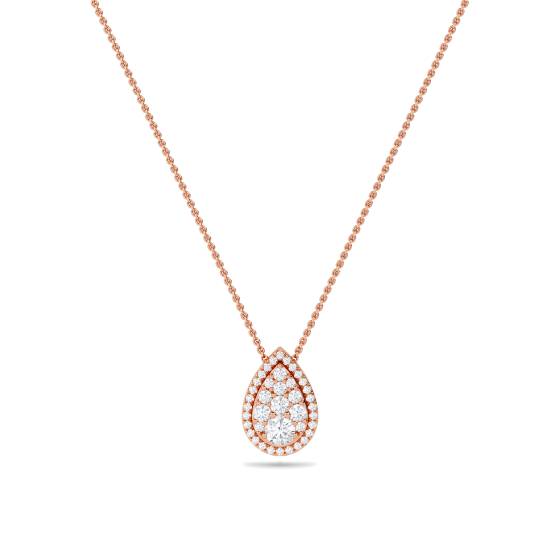 Cluster Round Diamond Designer Pendant