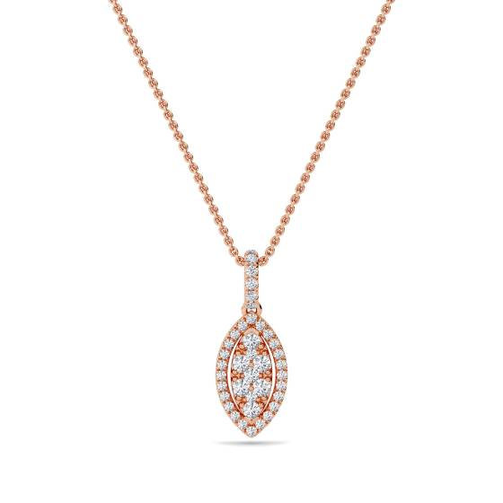 Cluster Round Diamond Designer Pendant