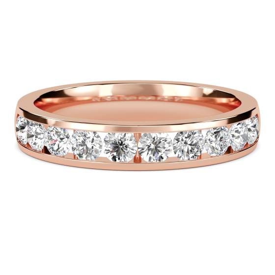 Halb-Ewigkeitsring mit Diamanten / Ehering