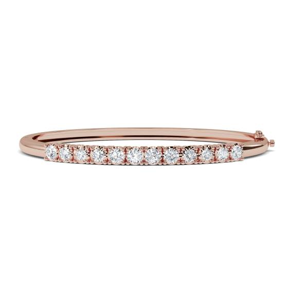 Elegantes Armband mit runden Diamanten