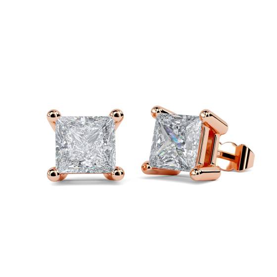 1,02 ct VS/E-F Prinzess-Ohrstecker
