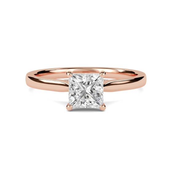 Verlobungsring mit Prinzessinnendiamant