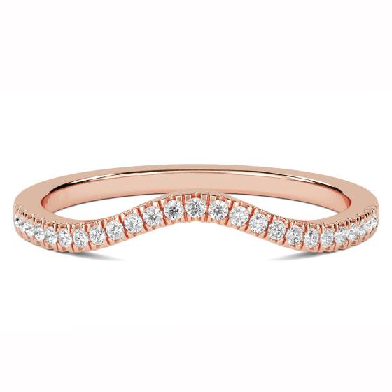 2 mm geschliffener Diamant-Ehering
