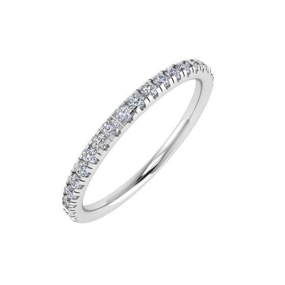 0,20 SI/G-H Runder Diamant-Ewigkeitsring