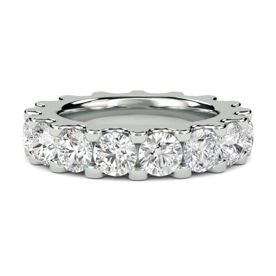 Round Diamond Full Eternity Ring
