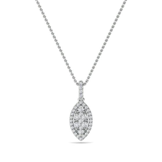 Cluster Round Diamond Designer Pendant