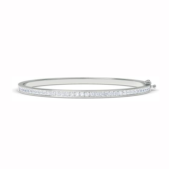 Elegantes Armband mit 1,00 ct VS/E-F Diamanten im Rundschliff