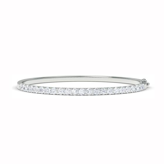 Elegantes Armband mit runden Diamanten (2,00 ct, VS/E-F)