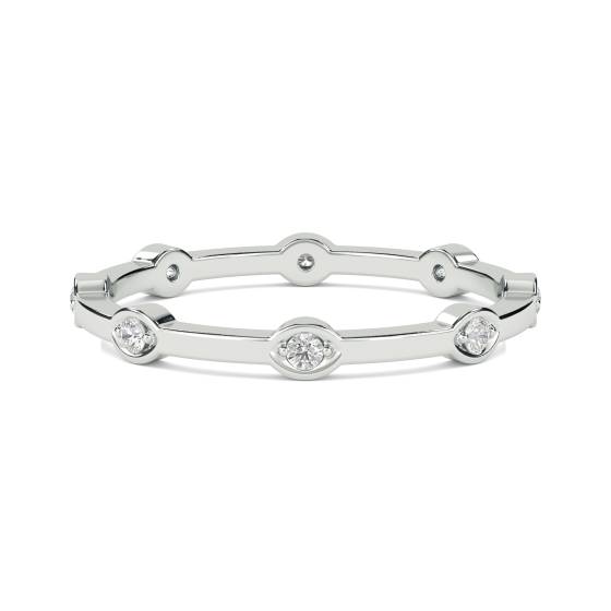 Round Diamond Designer Wedding RIng