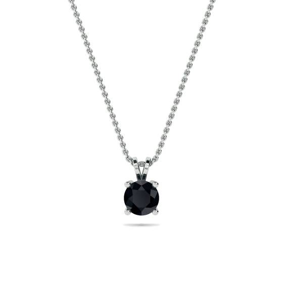 Anhänger mit schwarzem Diamanten