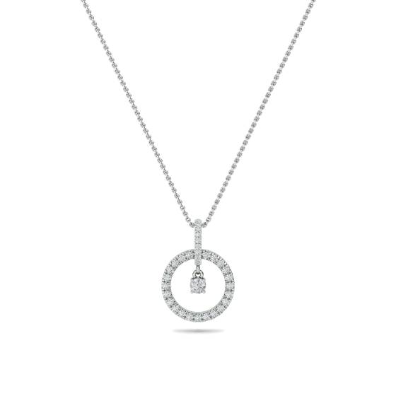 Runder Diamant-Designer-Anhänger