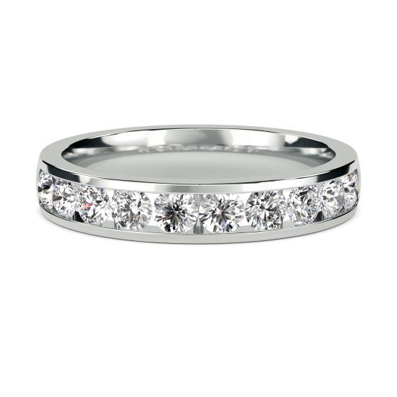 Halb-Ewigkeitsring mit Diamanten / Ehering