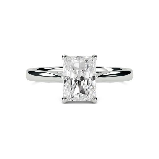 Strahlender Diamant-Verlobungsring