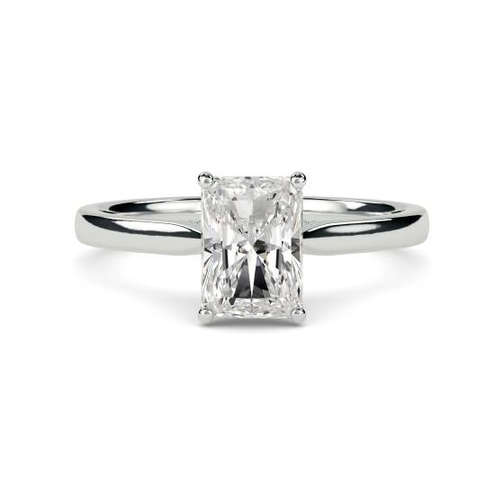 Strahlender Diamant-Verlobungsring