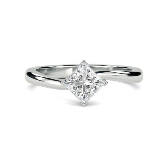 Verlobungsring mit Prinzessinnendiamant