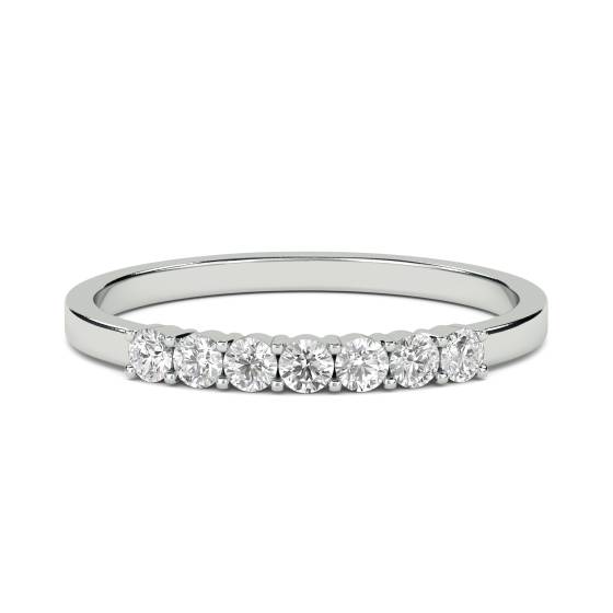 0,25 ct VS/F-G Rundschliff-Diamant-Ehering