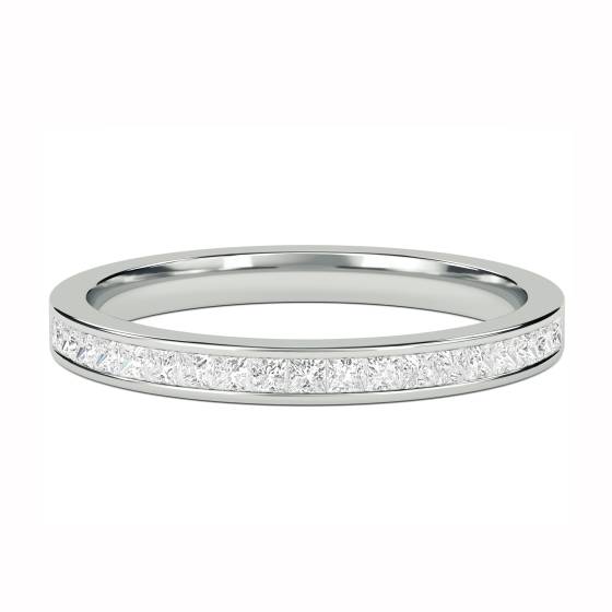 Full Set Princess Diamond Set Wedding Ring