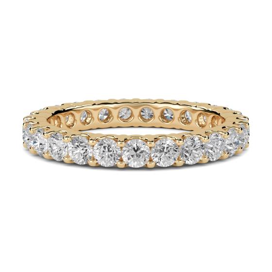 Round Diamond Full Eternity Ring