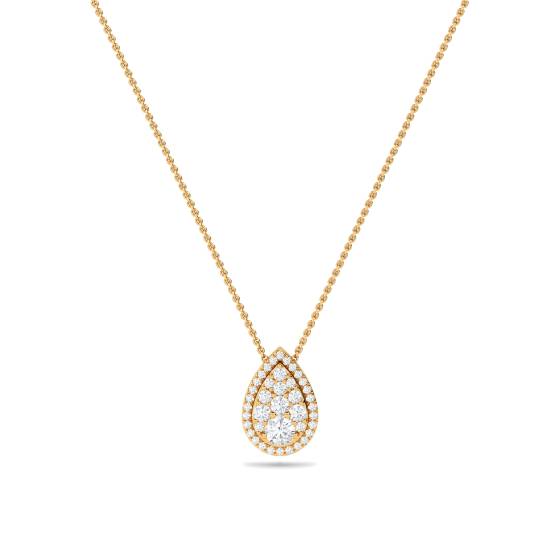 Cluster Round Diamond Designer Pendant