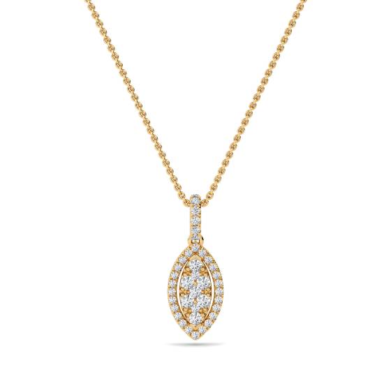 Cluster Round Diamond Designer Pendant