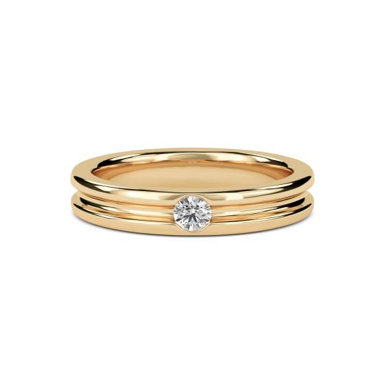 Round Diamond Wedding RIng