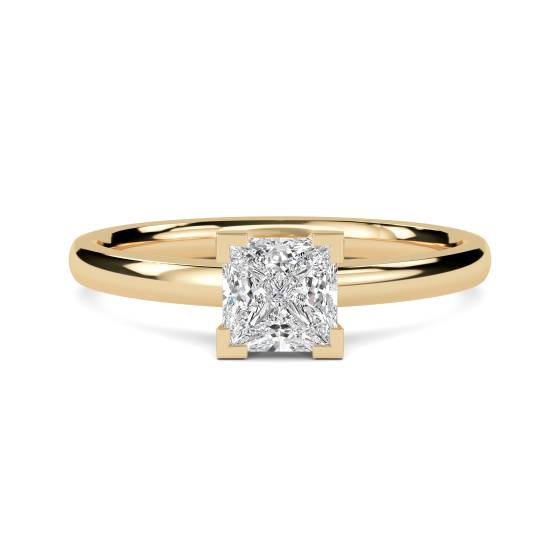 Verlobungsring mit Prinzessinnendiamant