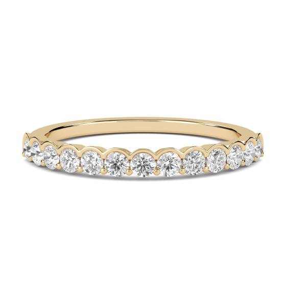 2 mm geschliffener Diamant-Ehering