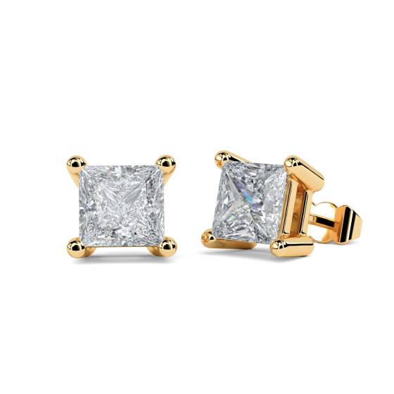 1,02 ct VS/E-F Prinzess-Ohrstecker