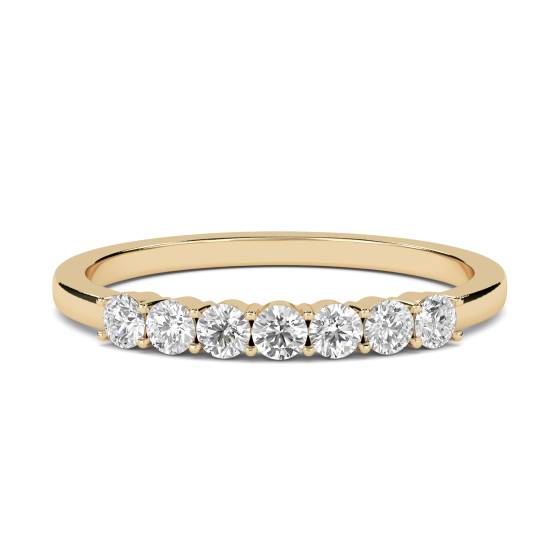 0,35 ct VS/F-G Rundschliff-Diamant-Ehering