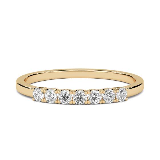 0,25 ct VS/F-G Rundschliff-Diamant-Ehering