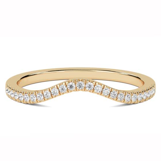 2 mm geschliffener Diamant-Ehering