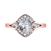 Halo-Diamantringe