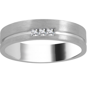 Diamant-Eheringe für Herren
